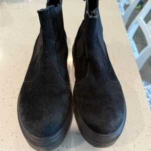 Urban Outfitters Black Suede Sz 9 Women’s Boots